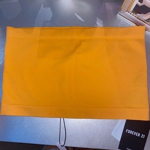 Closet Closing! Orange Crop Tube Top